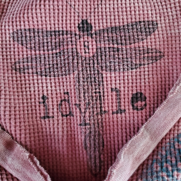 Idylle Damsel Snap Button Cuff Boho Thermal - Picture 4 of 10